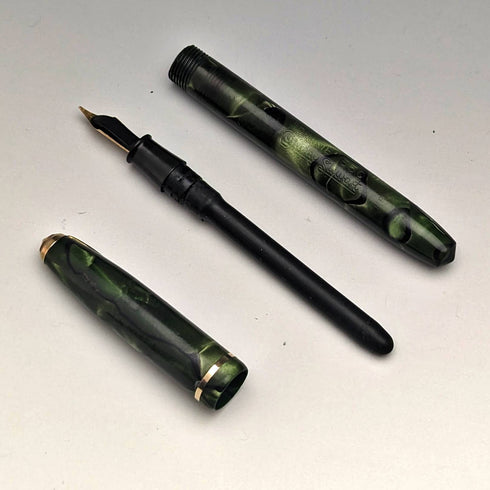 British Vintage Conway Stewart DINKIE550 Fountain Pen No25 Pencil Set BOX